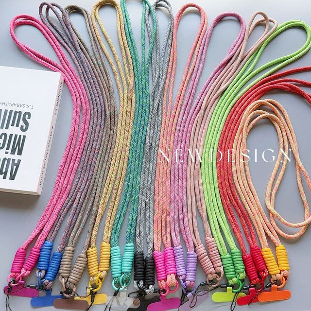 Fashion Universal Phone Case Lanyard Strap Mobile Phone Hanging Rope Crossbody Shoulder Neck Lanyard Cell Phone Accessories
