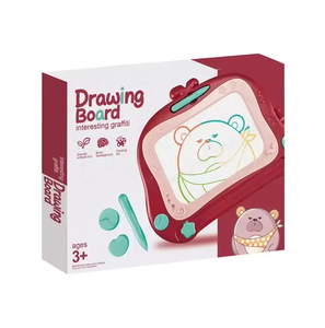 面白い創造的な落書きおもちゃ、持ち運び可能な磁気お絵かきボード、子供向けおもちゃ - Product Image 3