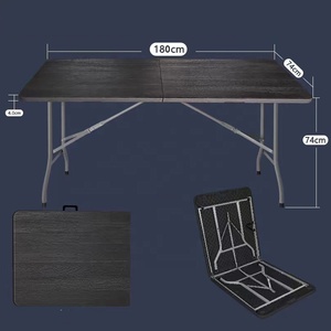 Popular Modern White HDPE <strong>Plastic</strong> <strong>Patio</strong> Garden Foldable <strong>Table</strong> - Product Image 6