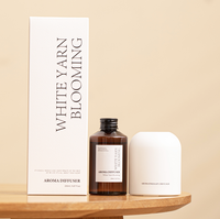 Diffuseur d'huiles essentielles d'aromathérapie en rotin sans feu de luxe de 150ml pour la maison et le bureau Diffusion de roseau parfum idée cadeau de luxe