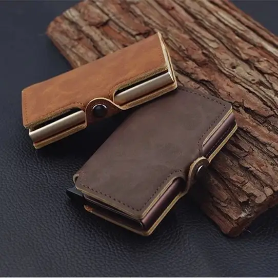 2024 Mỏng Ví 2023 Ví Mới Người Đàn Ông 9 Khe Cắm Thẻ Dây Kéo Ví Trường Hợp Pouch Cho Iphone