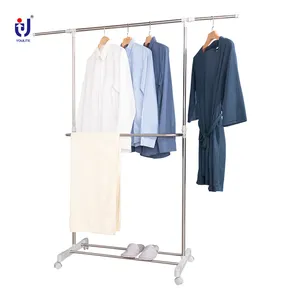 Steel - 2 Prateleira-Roupas Organizador Brasão Rack Clothes Stand