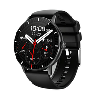Montre connectée unisexe avec fonction d'appel, cadran dynamique, réponse aux messages, moniteur de fréquence cardiaque, podomètre, suivi sportif, écran TFT, silicone magnétique
