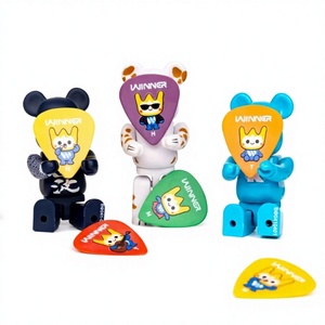 Winner High-End Series Gitaarplectrums Derlin Frosted Antislipmateriaal <span class=keywords><strong>Anime</strong></span> Design Origineel - Product Image 1