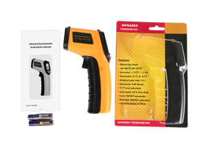 Công nghiệp kỹ thuật số laser hồng ngoại Nhiệt kế có thể điều chỉnh emissivity không tiếp xúc <span class=keywords><strong>LCD</strong></span> hiển thị Backlit IR nhiệt độ súng - Product Image 6