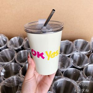 Xinrong Stainless Steel Tumbler 500ml With Lid And Straw For <b>Cold</b> Drinks - Product Image 3