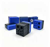 Conector Rectangular ARINC 600 de Grado Aeronáutico Kewei SB6012GP0011C2A, Carcasa de Aleación de Aluminio Resistente a la Corrosión, Pines de Compresión Dorados