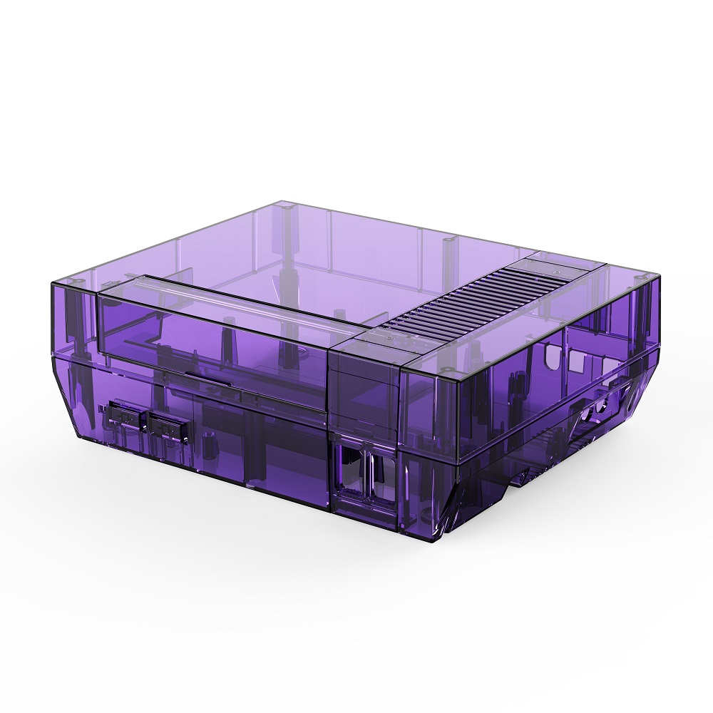clear purple
