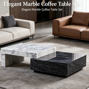 Nueva Tendencia: Mesa <span class=keywords><strong>de</strong></span> Centro <span class=keywords><strong>de</strong></span> Mármol Arabescato, Mesa <span class=keywords><strong>de</strong></span> Café Modular Minimalista <span class=keywords><strong>de</strong></span> <span class=keywords><strong>Piedra</strong></span> para Proyectos <span class=keywords><strong>de</strong></span> Atrios y Vestíbulos <span class=keywords><strong>de</strong></span> Hoteles <span class=keywords><strong>de</strong></span> Alta Gama - Product Image 1