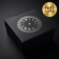 Etiqueta Adhesiva de Transferencia de Níquel Electroformado en 3D Personalizada, Calcomanía Metálica de Alta Precisión para Esferas de Reloj y Marca de Relojes de Lujo