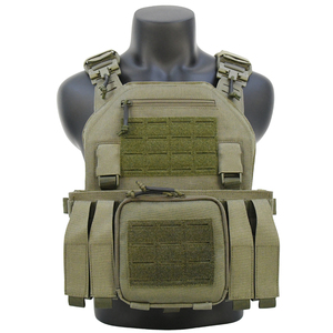 เสื้อกั๊กยุทธวิธี GAF 1000D ไนลอน สำหรับอุปกรณ์ทางยุทธวิธี ลายพราง พร้อมช่องใส่แม็กกาซีน M4 5.56 - Product Image 6