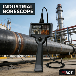 Caméra endoscopique HD <span class=keywords><strong>portable</strong></span>, endoscope étanche IP67 avec lumière LED, caméra endoscopique Full HD pour les tests pétroliers et gaziers - Product Image 1