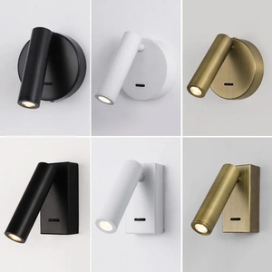 Modern LED Wall Lamp with <b>Remote</b> <b>Control</b> and B22 <b>Bulb</b> Base for Elegant Bedside Lighting and Home Decor - Product Image 4