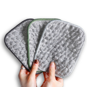 Paños de Limpieza de Alambre de Acero Antiarañazos para Uso Húmedo y Seco, Paños Multiusos de Malla Metálica para Cocina - Product Image 1