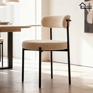 Sillas <span class=keywords><strong>de</strong></span> Comedor <span class=keywords><strong>de</strong></span> Terciopelo <span class=keywords><strong>de</strong></span> Alta Calidad, Económicas, Pequeñas y Prácticas, Ideales para Reuniones al Aire Libre y el Té <span class=keywords><strong>de</strong></span> la Tarde en el Jardín - Product Image 2