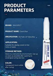 Mai Guang Moderne Koraal Landschapsarchitectuur Lijm Speciale <span class=keywords><strong>Aquarium</strong></span> Lijm Voor Snelle Stolling Van Koraal En Levende Rotsen Onder Water - Product Image 2