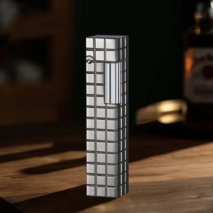 2025 Retro dầu nhẹ hơn phiên bản hẹp bên ròng rọc Mài bánh xe dầu hỏa nhẹ hơn Bao bì hộp quà tặng cao cấp - Product Image 6