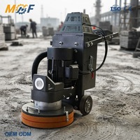 Machine à meuler les sols en béton MHF 400 mm 110 V 220 V 380 V, polisseuse semi-automatique pour terrazzo et marbre, machine à rectifier les surfaces