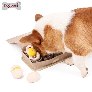 Jouets à mâcher pour animaux de compagnie écologiques personnalisés, jouet de puzzle pour chien, jouet en peluche durable en forme d'œuf avec un style mignon - Product Image 4