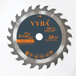 235mmX24T TCT Circular Saw Blade For Cutting Wood Electric Woodworking Tools Disc//