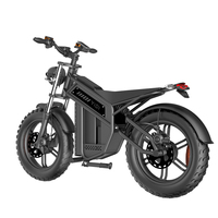 Vélo électrique tout-terrain haute vitesse, vélo électrique à pneus larges, vélo de montagne électrique pour l'aventure en plein air