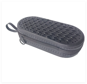 Lot de 2 pochettes surdimensionnées pour lunettes de soleil/lunettes de vue et sacs de voyage à grande monture compatibles avec <span class=keywords><strong>Persol</strong></span> Square/Aviator - Product Image 4