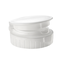 Vente en gros capuchon d'huile de Valve réutilisable 38/400 Silicone 28mm 31mm 38mm plastique de distribution fermeture à vis couvercle de bouteille en plastique capuchon à bascule