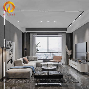 Éclairage sur <span class=keywords><strong>rail</strong></span> LED moderne <span class=keywords><strong>Plafond</strong></span> <span class=keywords><strong>Rail</strong></span> magnétique Noir Aluminium Luminaire pour usage intérieur - Montage en surface Suspendu Salon - Product Image 6