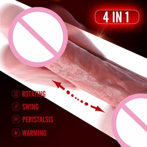 Dildo télescopique à 3/9 fréquences de vibration, simulateur féminin, masturbateur - Portable et résistant à l'eau, produit pour adultes - Product Image 3