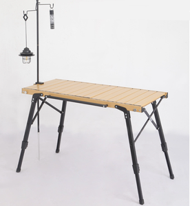 Luz al aire libre portátil Regulable de aluminio de altura ajustable extensible rollo de huevo estufa parrilla barbacoa plegable <span class=keywords><strong>Igt</strong></span> MESA DE Camping - Product Image 2