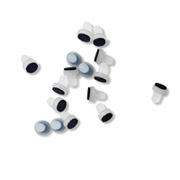 Point de contact en caoutchouc silicone conducteur de carbone multicolore sur mesure OEM pour clavier PCB, dispositif médical et industriel Shore
