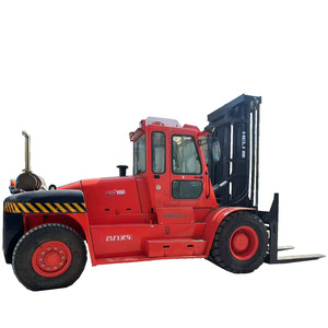 Chariot élévateur diesel d'occasion HE LI à moteur à combustion interne, capacité 15 t, 16 t, 17 t, 18 t, avec moteur Mitsubishi S6S - Product Image 1