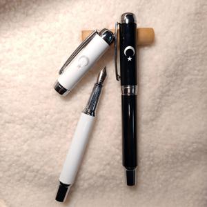 Penna Stilografica di Lusso in Metallo con Motivo a Stella e Mezzaluna <span class=keywords><strong>Turca</strong></span>, Logo Personalizzato, Penna per Firme, Regalo Promozionale per Eventi Aziendali Turchi - Product Image 2