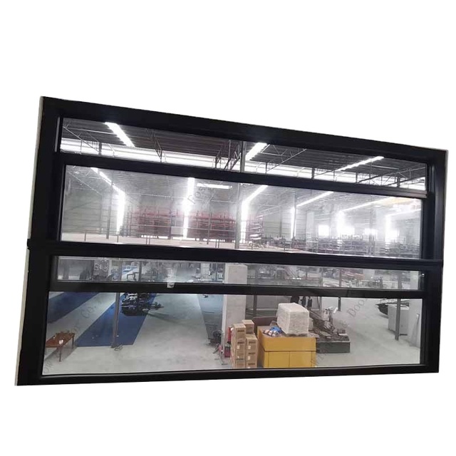 Modern Design Wireless Smart Rain-Proof Vertical Tempered Glass Aluminium Lifting Windows Lift-Up for Villas Stainless Steel