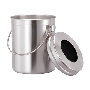 Poubelle à <span class=keywords><strong>compost</strong></span> <span class=keywords><strong>Bokashi</strong></span> en acier inoxydable pour jardin extérieur - Product Image 4