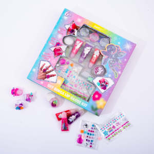 JUST GIRL-Kit de brillo de labios para niñas, anillo de marca privada a la moda, juguete para niños, maquillaje artesanal, conjunto de belleza - Product Image 5