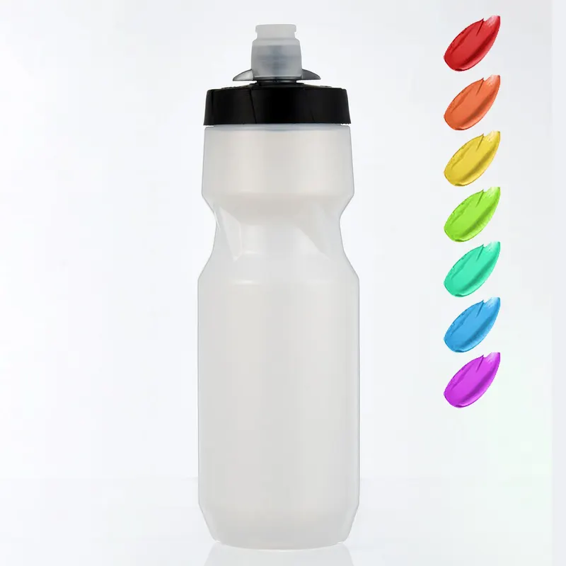 BPA Free 700ML Plastic Sports Water Bottle Squeeze Cycling Bike Water Bottle With Logo