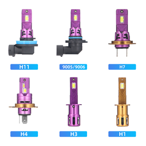 Yd V25 Chất Lượng Cao 12V Không Dây LED Đèn Pha Bóng Đèn 3570 Chip Nhà Máy Trực Tiếp H7/H1/H3/H4/9005 Ánh Sáng Mới Xe Sương Mù Ánh Sáng 60W <span class=keywords><strong>1</strong></span> Năm - Product Image 3