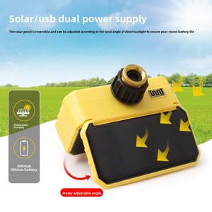 Temporizador de Riego Automático Programable para Exteriores, Resistente al Agua, con Doble Salida, Modo Manual, Controlador de Riego por Goteo para Jardín - Product Image 3