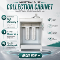 Cabine de peinture en poudre professionnelle à changement de couleur rapide avec système de récupération de filtre industriel et système de nettoyage à jet pulsé