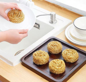 GR8 SAVE BRASS SCOURER 2 PACK 10G 15G 20G Estropajo de limpieza de cocina - Product Image 3