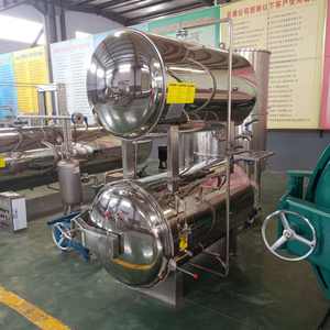Ad alta temperatura ad alta pressione <span class=keywords><strong>Autoclave</strong></span> storta sterilizzatore automatico a vapore sterilizzazione per conserve bevande cibo salsiccia - Product Image 5