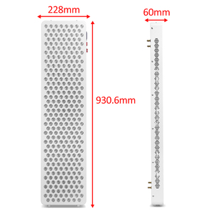 Standing Infrared <b>Red</b> <b>Light</b> <b>Therapy</b> Panel 850nm LED <b>Light</b> <b>Therapy</b> Device with 300 LEDs 3-Year Warranty for Home Body Pain Relief - Product Image 3