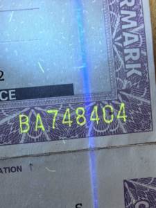 高品质水印微文UV隐形证书车辆所有权证书汽车所有权证书2026-A5 - Product Image 5