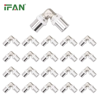 Connecteur de tuyau en plastique coudé en T de haute qualité IFAN raccord Pex tous les Types de raccord PEX 16-32MM
