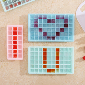 Silicone Ice Cube Trays 96 Squares Quick Freeze For Home Refrigerator Cooling - Product Image 2