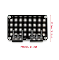 Module d'extension GPIO ProtoBoard Flipper Zero, carte perforée à souder, DIY Internet des objets