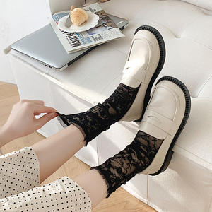 फीता मोजा गर्मियों स्लिम परी सेक्सी व्याकुल मोजे मध्यम ट्यूब मोजा लोलिता पतली मोजे - Product Image 3