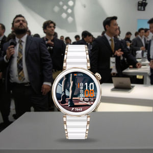 Montre connectée avec suivi de la forme physique, positionnement, carte intégrée, charge sans fil, boîtier en acier, paiement, direction de la Qibla, AMOLED, GPS - Product Image 3