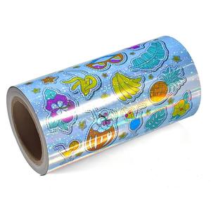 Holographic Printable Vinyl Sticker Slti Roll Waterproof Sticker <b>Paper</b> for Inkjet Sticker <b>Printer</b> - Product Image 5